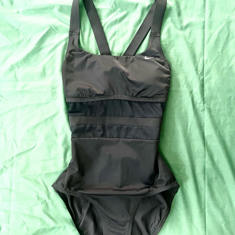 Nike Black One-Piece Swimsuit